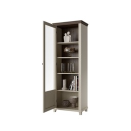 Evora 05 Tall Display Cabinet 71cm - Oak Lefkas 71cm - thumbnail 6