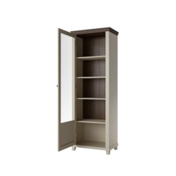 Evora 05 Tall Display Cabinet 71cm - Oak Lefkas 71cm - thumbnail 3