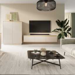 Royal TV Cabinet 182cm - Black 182cm - thumbnail 6