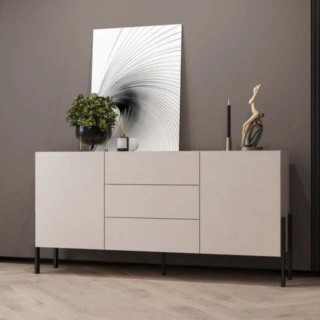 Jukon 26 Sideboard Cabinet 184cm - Cashmere 184cm - image 1