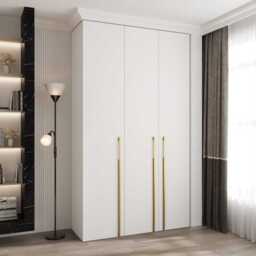 Como III Hinged Door Wardrobe 140cm - Cashmere 140cm - thumbnail 5
