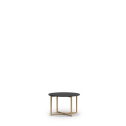 Pula Coffee Table 60cm - Black Portland Ash 60cm - thumbnail 2