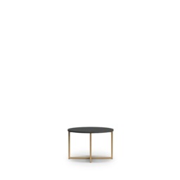 Pula Coffee Table 60cm - Black Portland Ash 60cm