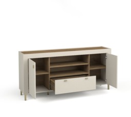 Mossa 07 Sideboard Cabinet 177cm - White 177cm - thumbnail 3