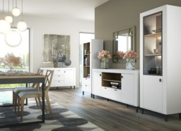 Mossa 07 Sideboard Cabinet 177cm - White 177cm - thumbnail 8