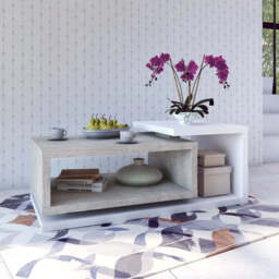 Bota 97 Coffee Table 120cm - Concrete Grey 120cm