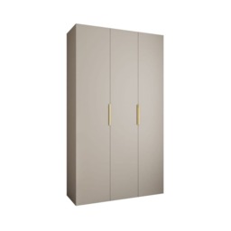 Como IV Hinged Door Wardrobe 140cm - Cashmere 140cm - thumbnail 4