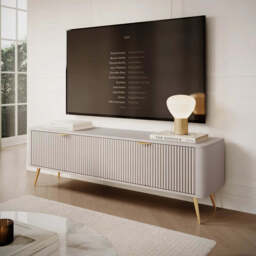 Lante TV Cabinet 163cm - Black 163cm - thumbnail 8