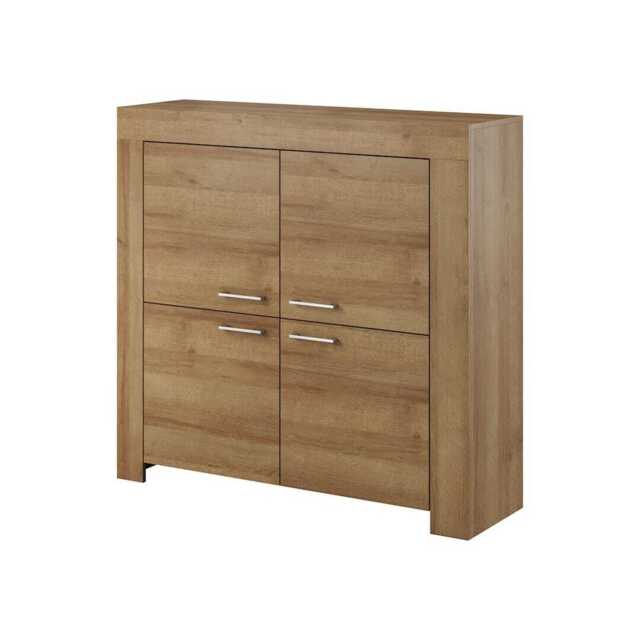 Sky Sideboard Cabinet 120cm - Oak Riviera 120cm - image 1