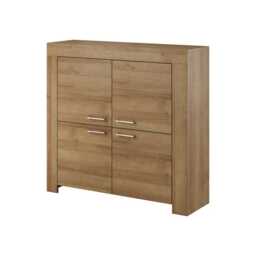 Sky Sideboard Cabinet 120cm - Oak Riviera 120cm - thumbnail 1