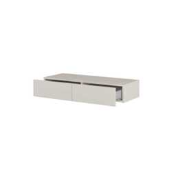 Yukon Floating Dressing Table 90cm - Cashmere 90cm - thumbnail 2