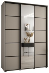 Dakota V Sliding Door Wardrobe 180cm - Cashmere 180cm - thumbnail 2