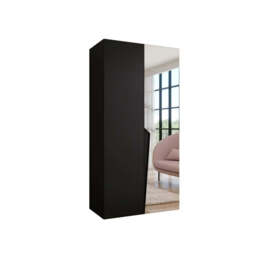 Piano II Hinged Door Wardrobe 100cm - Oak Walnut 100cm - thumbnail 3