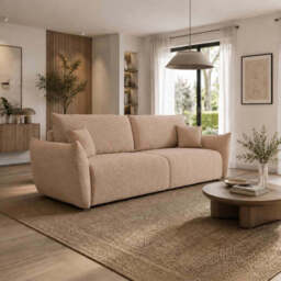 Sofa Bed Allora - 240cm 108cm Ash-Grey 03 - thumbnail 2