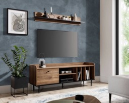 Vasina 05 Wall Shelf 135cm - Oak Castello 135cm - thumbnail 3