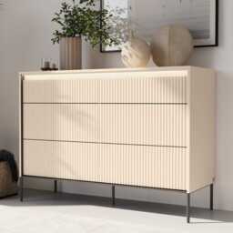 Trend TS-05 Chest Of Drawers 104cm - Beige 104cm - thumbnail 5