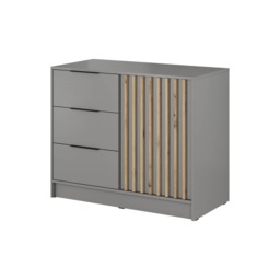 Nelly Sideboard Cabinet 105cm - Graphite 105cm - thumbnail 8