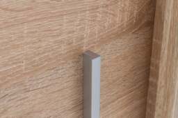 Bergamo III Sliding Door Wardrobe 205cm - White Matt 205cm - thumbnail 7
