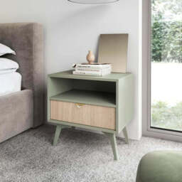 Forest Bedside Table 54cm - Green 54cm