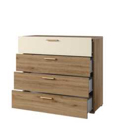 Vertina 27 Chest Of Drawers 100cm - Oak Wild 100cm - thumbnail 2