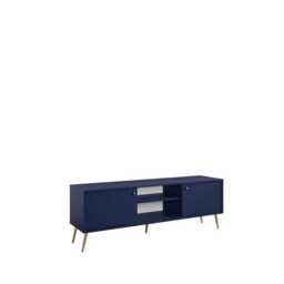 Rose TV Cabinet 156cm - Blue 156cm - thumbnail 1
