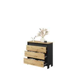 Spot SP-05 Chest of Drawers 92cm - Oak Artisan 92cm - thumbnail 3