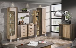 Romero R13 Wall Shelf 120cm - Oak Canyon 120cm - thumbnail 2