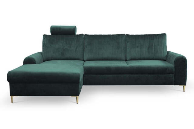 Corner Sofa Bed Monaco - 252cm 168cm Left - image 1