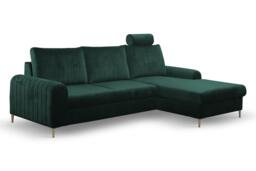 Corner Sofa Bed Monaco - 252cm 168cm Left - thumbnail 2