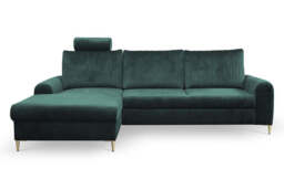 Corner Sofa Bed Monaco - 252cm 168cm Left