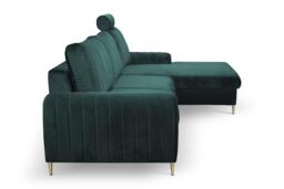 Corner Sofa Bed Monaco - 252cm 168cm Left - thumbnail 4
