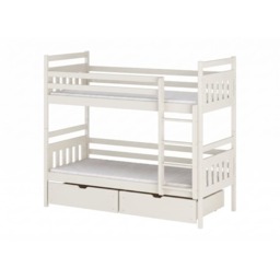 Wooden Bunk Bed Adas with Storage - Cotton Foam/Bonnell - thumbnail 1