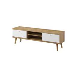 Primo Large TV Cabinet 160cm - White 160cm