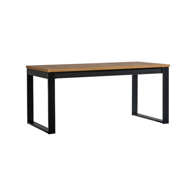 Lamelo LA14 Extendable Dining Table 160cm - Oak Wotan 160cm - image 1
