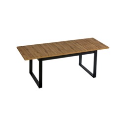 Lamelo LA14 Extendable Dining Table 160cm - Oak Wotan 160cm - thumbnail 2