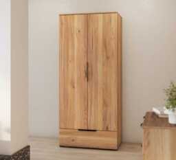 Tokyo 18 Hinged Door Wardrobe 86cm - Oak Mauvella 86cm - thumbnail 6