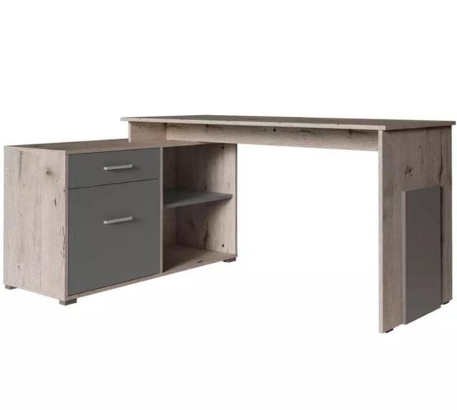 Como 60 Corner Desk 110cm - Oak Wellington 110cm - image 1