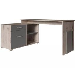 Como 60 Corner Desk 110cm - Oak Wellington 110cm - thumbnail 1