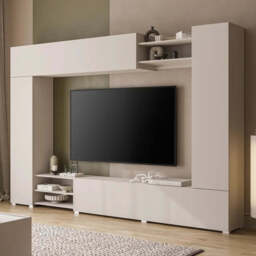 "Vero Entertainment Unit For TVs Up To 75"" - Cashmere 270cm"