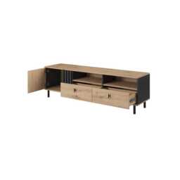 Madis TV Cabinet 165cm - Oak Artisan 165cm - thumbnail 2