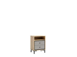 Parii Bedside Table 50cm - Oak Artisan 50cm - thumbnail 5