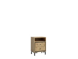 Parii Bedside Table 50cm - Oak Artisan 50cm - thumbnail 1
