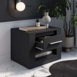 Idea ID-07 Bedside Cabinet 50cm - Grey Matt 50cm - thumbnail 6