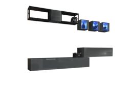"Switch Metal III Entertainment Unit For TVs Up To 60"" - 280cm Graphite" - thumbnail 4