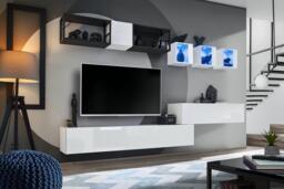 "Switch Metal III Entertainment Unit For TVs Up To 60"" - 280cm Graphite" - thumbnail 2