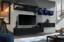 "Switch Metal III Entertainment Unit For TVs Up To 60"" - 280cm Graphite" - thumbnail 5