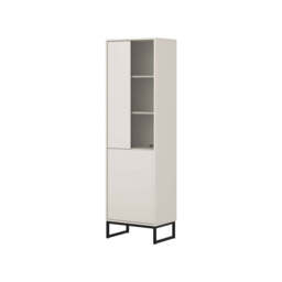 Loft Tall Display Cabinet 53cm - Oak Wotan 53cm - thumbnail 2