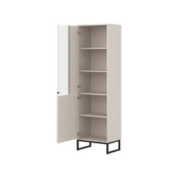 Loft Tall Display Cabinet 53cm - Oak Wotan 53cm - thumbnail 4