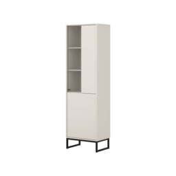 Loft Tall Display Cabinet 53cm - Oak Wotan 53cm - thumbnail 7