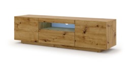 Aura TV Cabinet 150cm - Black Gloss 150cm - thumbnail 5
